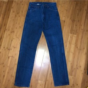 Men’s Wrangler Cowboy Cut Jeans Medium Wash Size 33x36